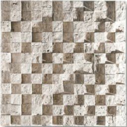 TRAVERTIN PAREMENT 2.3X2.3 CM IVOIRE