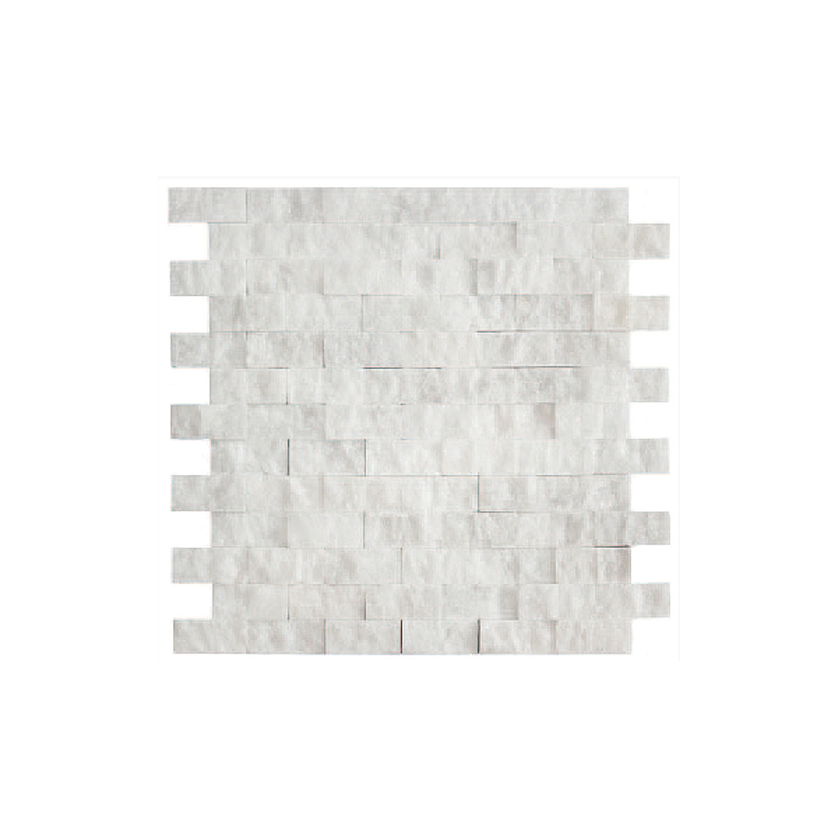 MARBRE PAREMENT 2.3X4.9 CM CARRARA BLANC