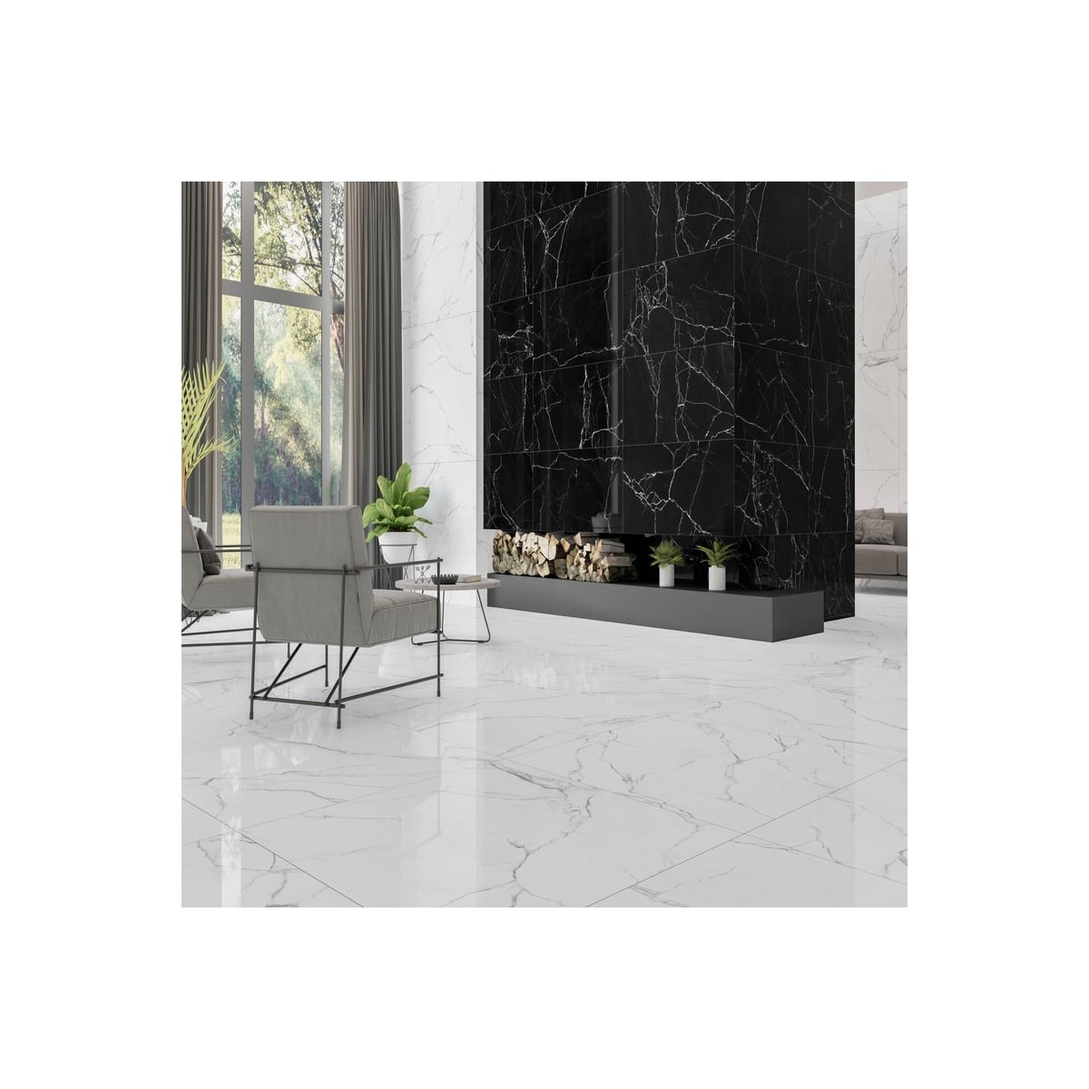 SAIGON 60X120 CM ULTRA BRILLANT RECTIFIE