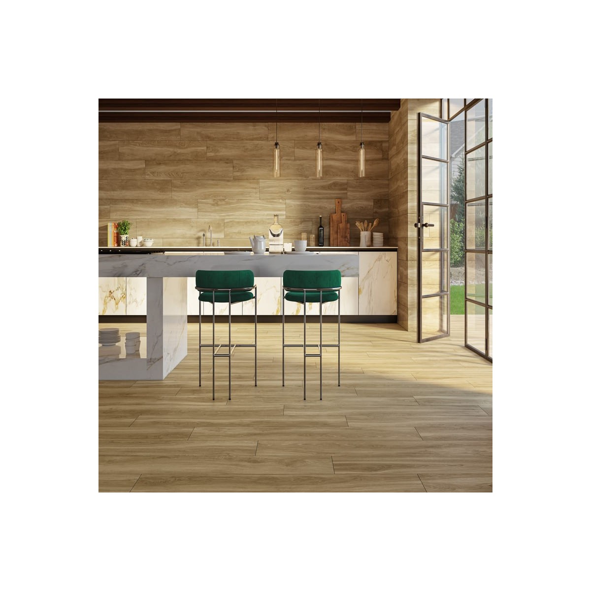 HELSINKI 20X120 CM MAT RECTIFIE