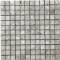 TRAVERTIN MOSAIQUE 2.3X2.3 CM SILVER