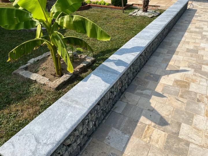 BLUESTONE MARGELLE 33X61X3 CM 1BORD ARRONDI