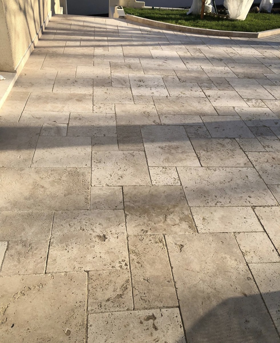 TRAVERTIN MIX OPUS 4 EP 3 CM 2EME CHOIX