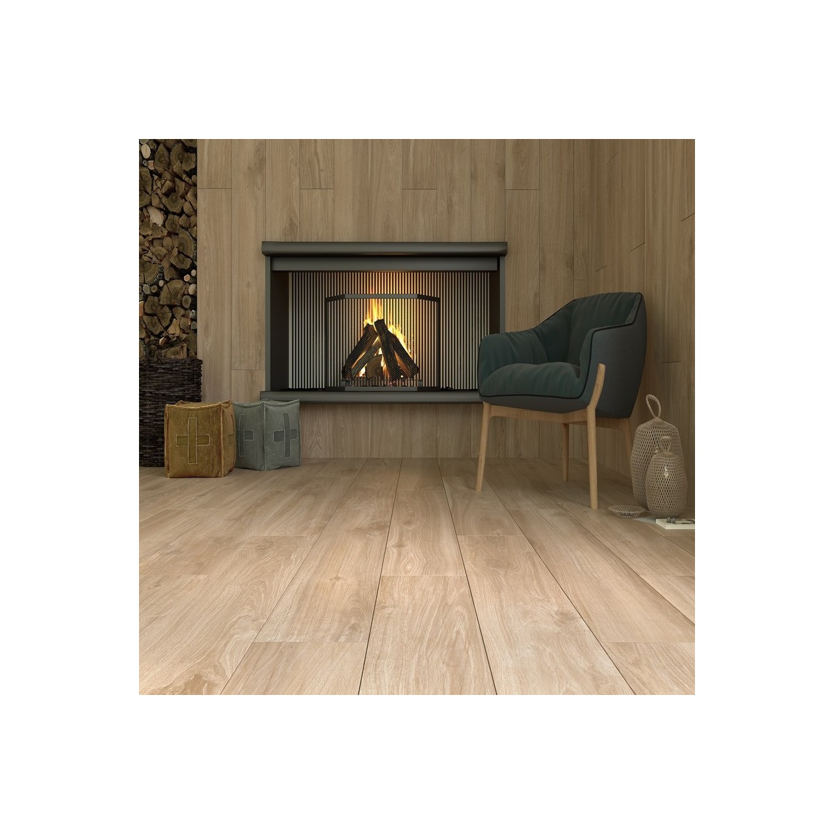 WALKYRIA 20X120 CM MAT ANTIDÉRAPANT RECTIFIE