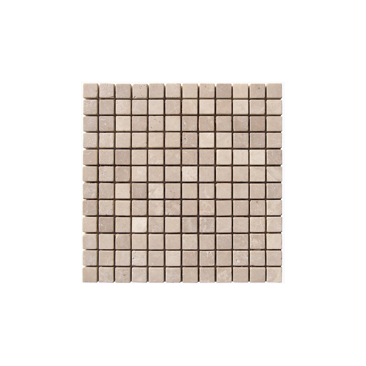 MARBRE MOSAIQUE 2.3X2.3 CM CREME IVOIRE