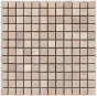 MARBRE MOSAIQUE 2.3X2.3 CM CREME IVOIRE