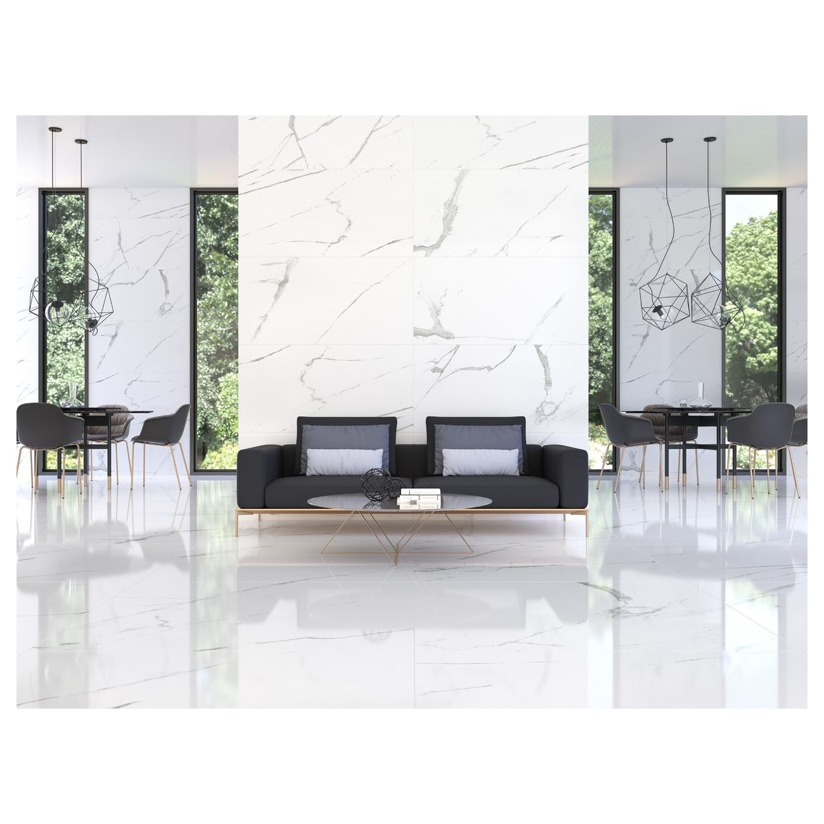 GRAYISH 60X60 CM POLI RECTIFIE