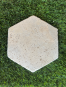 TRAVERTIN IVOIRE HEXAGONE 20.3X20.3 CM