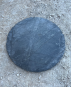 PAS JAPONAIS ARDOISE EP ± 2-3 CM ROND DIAMÈTRE 40 CM