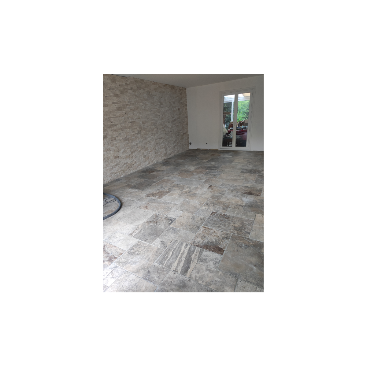 TRAVERTIN SILVER OPUS 4 EP 1.2 CM 2EME CHOIX