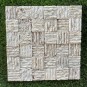 TRAVERTIN MOSAIQUE IVOIRE CARREAUX BROSSES 5X5 CM