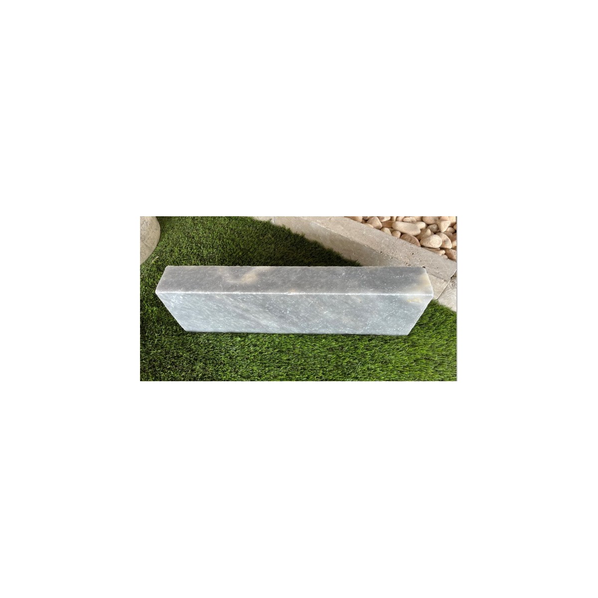 TRAVERTIN BORDURE BLUESTONE 15X50 EP 7 CM 1ER CHOIX