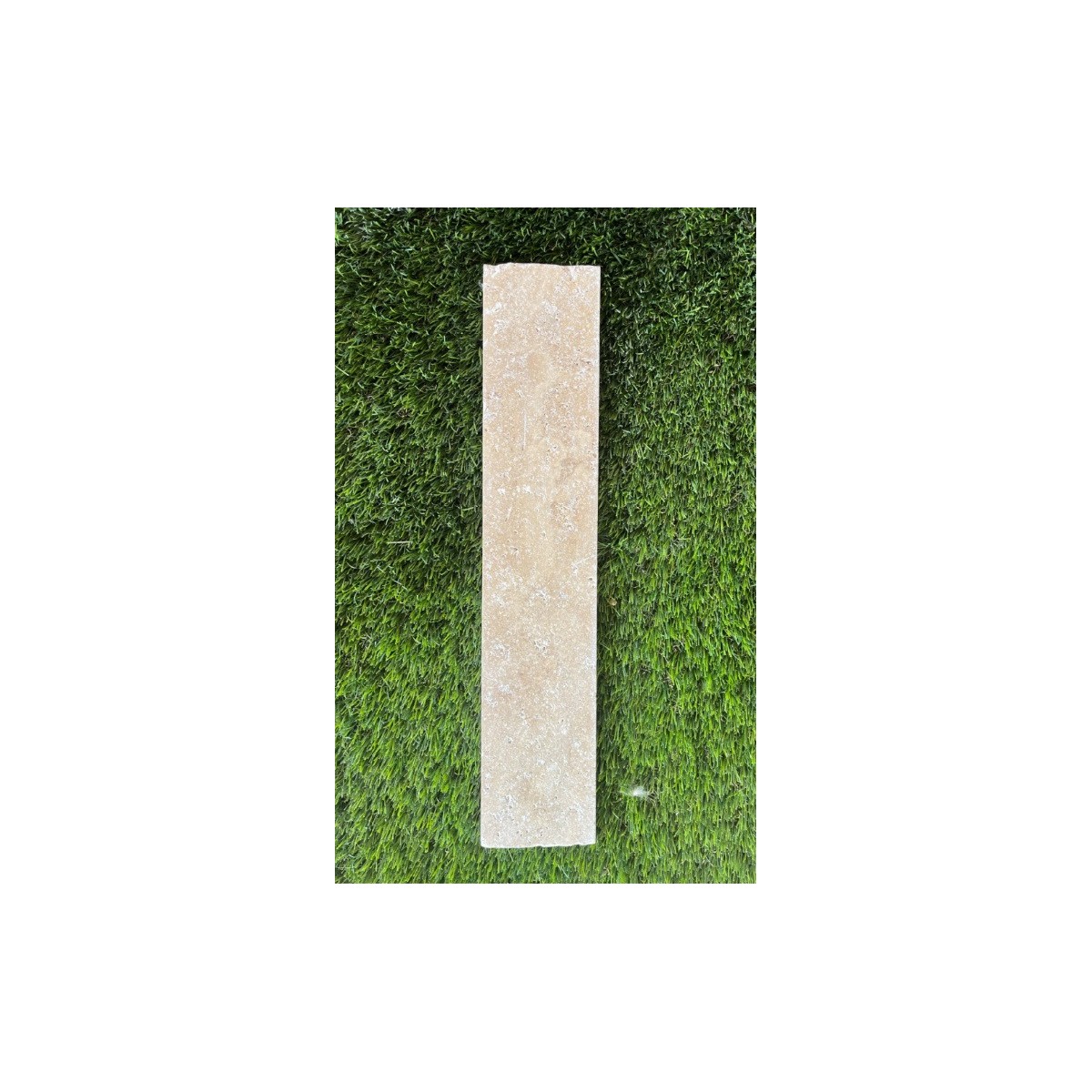 TRAVERTIN PLINTHE NUANCE 8X40.6 EP 1.2 CM 1ER CHOIX