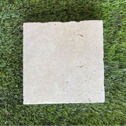 TRAVERTIN PAVE IVOIRE 15.3X20.3 EP 3 CM 1ER CHOIX