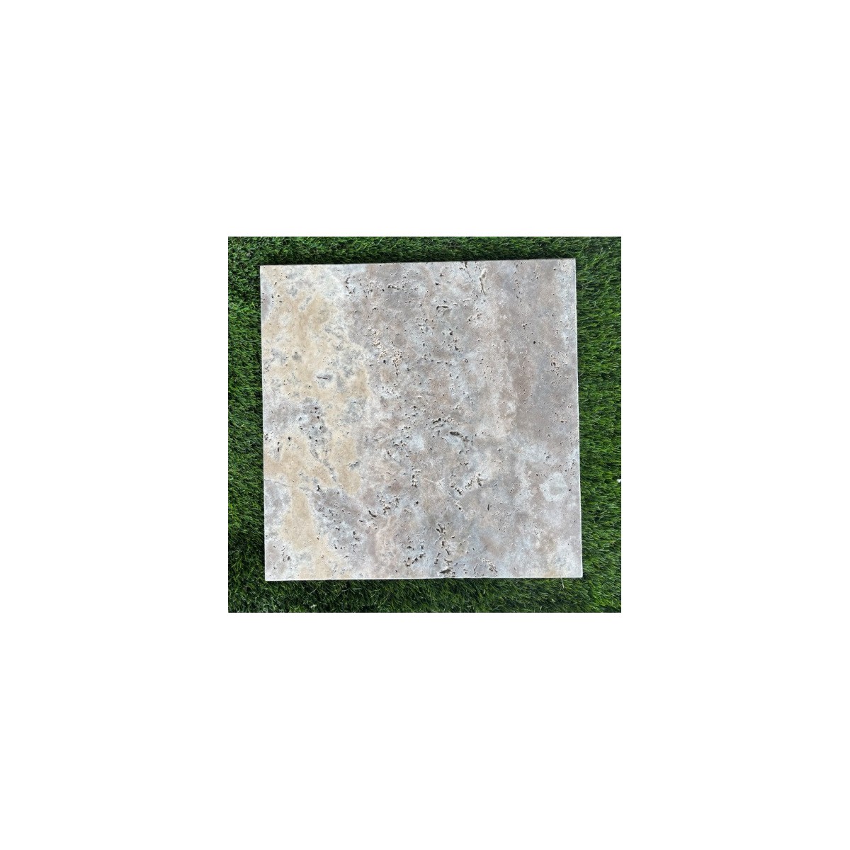 TRAVERTIN SILVER 40.6X40.6 EP 1.2 CM 1ER CHOIX