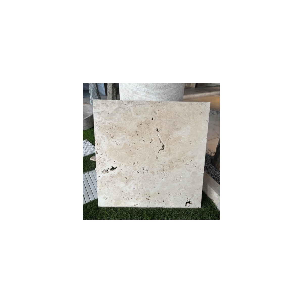 TRAVERTIN 60X60X1.5 CM MIX 2EME CHOIX