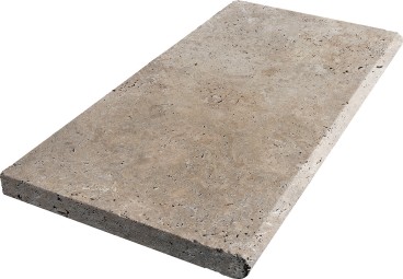 TRAVERTIN MARGELLE NUANCE 33X100X3 CM 1BORD ARRONDI