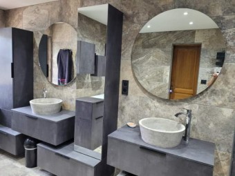 TRAVERTIN SILVER 40.6X61 EP 1.2 CM 1ER CHOIX