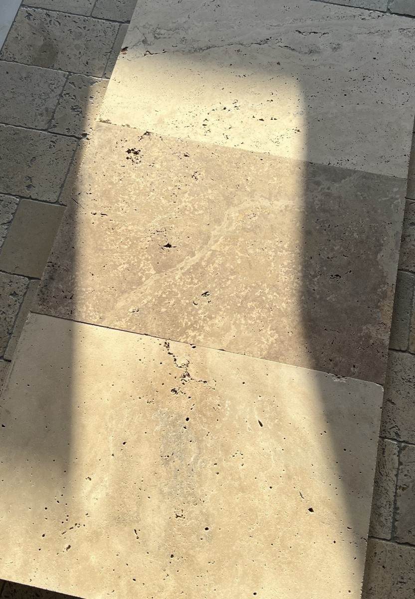 TRAVERTIN NOCE MIX OPUS 4 EP 1.2 CM 1ER CHOIX