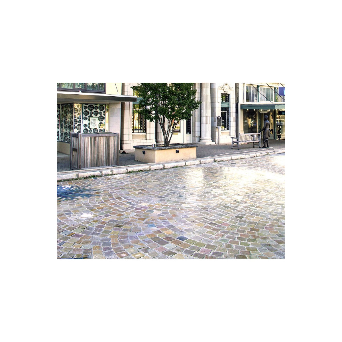 KANDLA MULTICOLOR PAVE 14X14 EP 2 CM CALIBRÉ