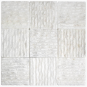 MARBRE MOSAIQUE BROSSÉE 10X10 CM CARRARA BLANC