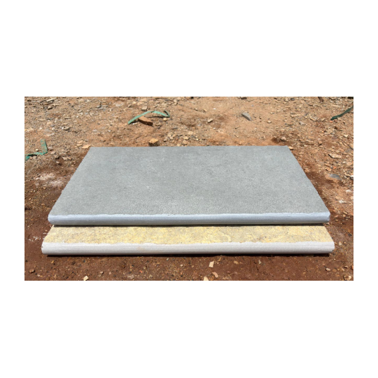 TANDUR GRIS MARGELLE 33X61X3 CM 1BORD ARRONDI
