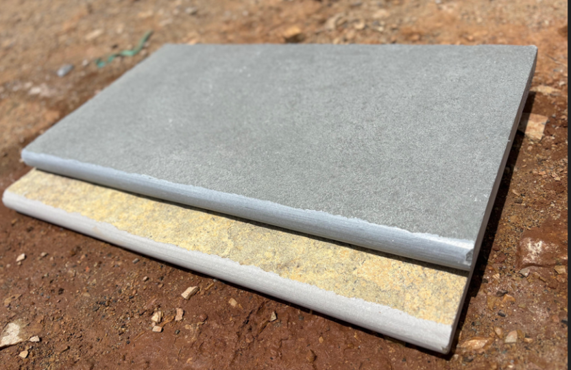 TANDUR GRIS MARGELLE 33X61X3 CM 1BORD ARRONDI