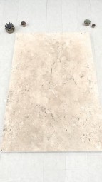 TRAVERTIN IVOIRE 40.6X61 EP 2 CM 1ER CHOIX FINITION VIELLIE