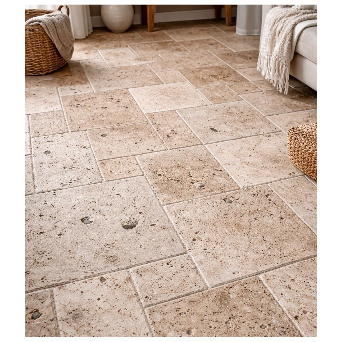 TRAVERTIN MIX OPUS 4 EP 1.2 CM 3EME CHOIX