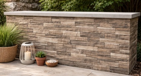 PAREMENT CERAMIQUE - 30X60 EP 1 CM - NOCE