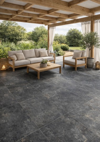 PAREMENT CERAMIQUE - 30X60 EP 1 CM - NOCE