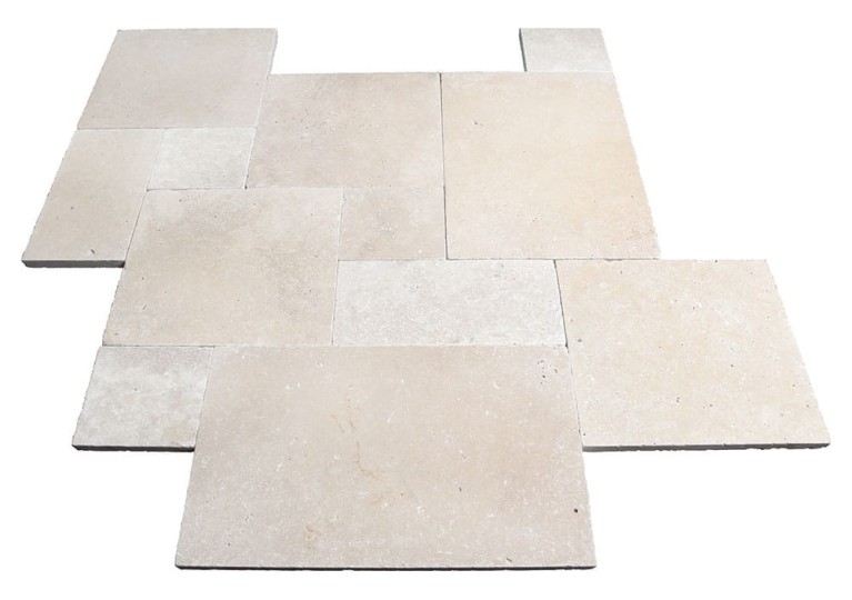 TRAVERTIN IVOIRE OPUS 4 EP 3 CM 1ER CHOIX