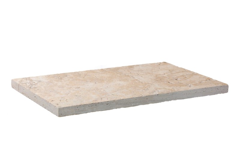 TRAVERTIN NUANCE 40.6X61 EP 3 CM 1ER CHOIX