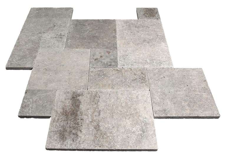 TRAVERTIN SILVER OPUS 4 EP 1.2 CM 1ER CHOIX