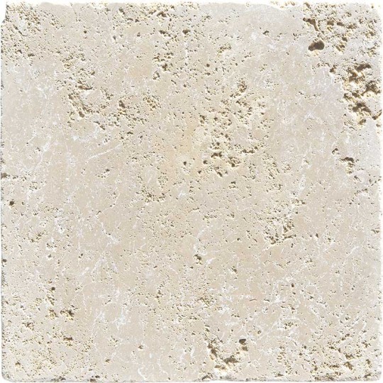 TRAVERTIN MARGELLE IVOIRE 33X61X3 CM 1BORD ARRONDI